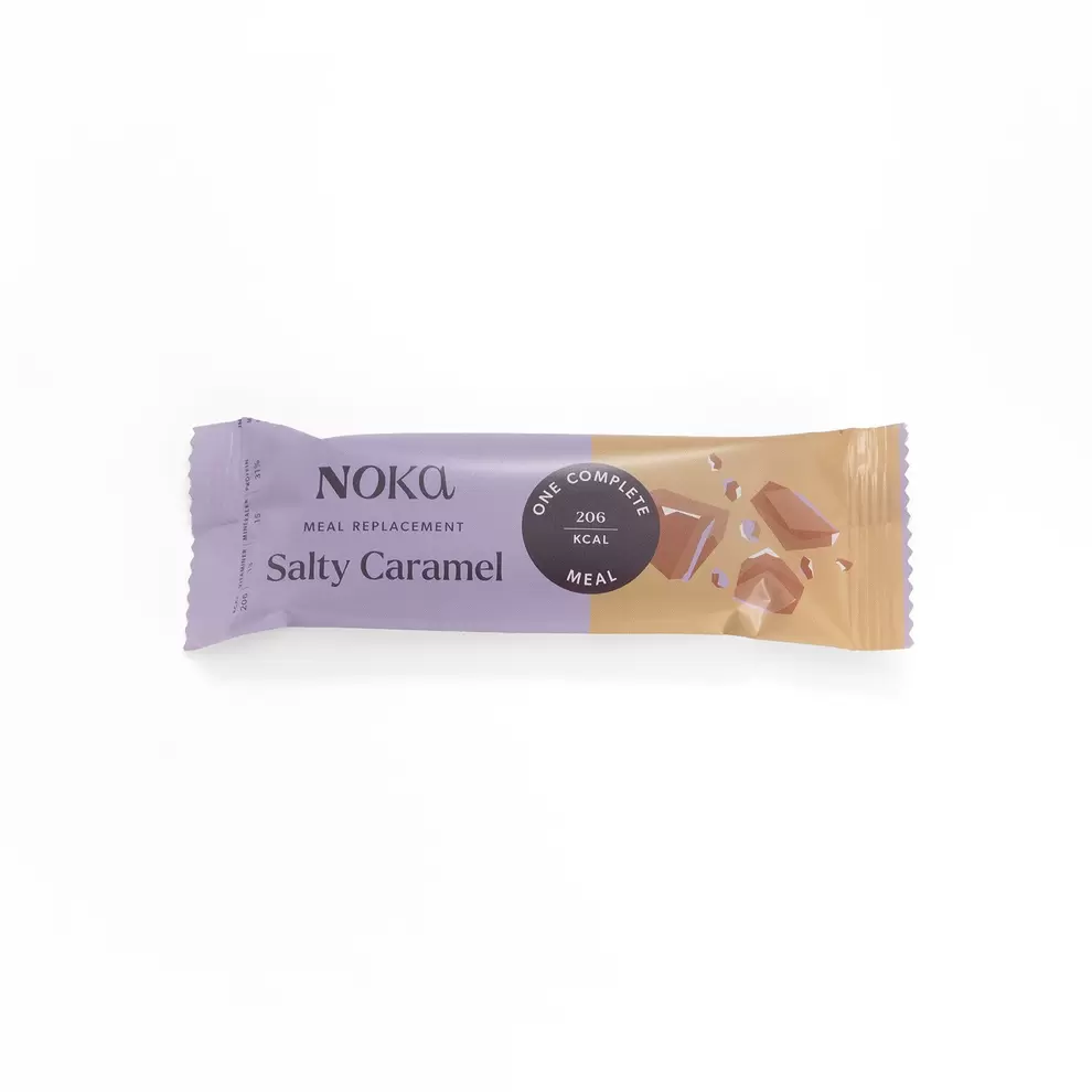 Tilbud: NOKA Meal Replacement Bar Salty Caramel 60g kr 27,3 på VITA