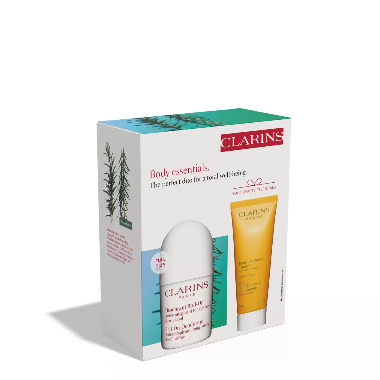 Tilbud: Clarins Roll-on Deodorant Set (Verdi 471,-) kr 210 på VITA