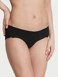 Tilbud: No-Show Lace-Trim Hiphugger Panty kr 69,68 på Victoria's Secret