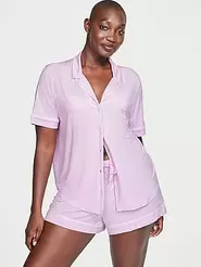 Tilbud: Modal Short Pajama Set kr 460,66 på Victoria's Secret