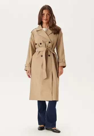 Tilbud: Viaddison L/S LONG TRENCHCOAT kr 899 på Bubbleroom