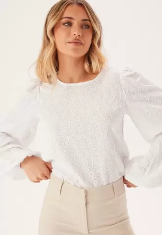 Tilbud: Puff Sleeve Top kr 399 på Bubbleroom