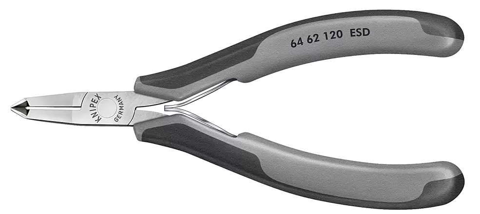 Tilbud: Skråavbiter Spiss 6462 ESD Knipex kr 941 på Tools