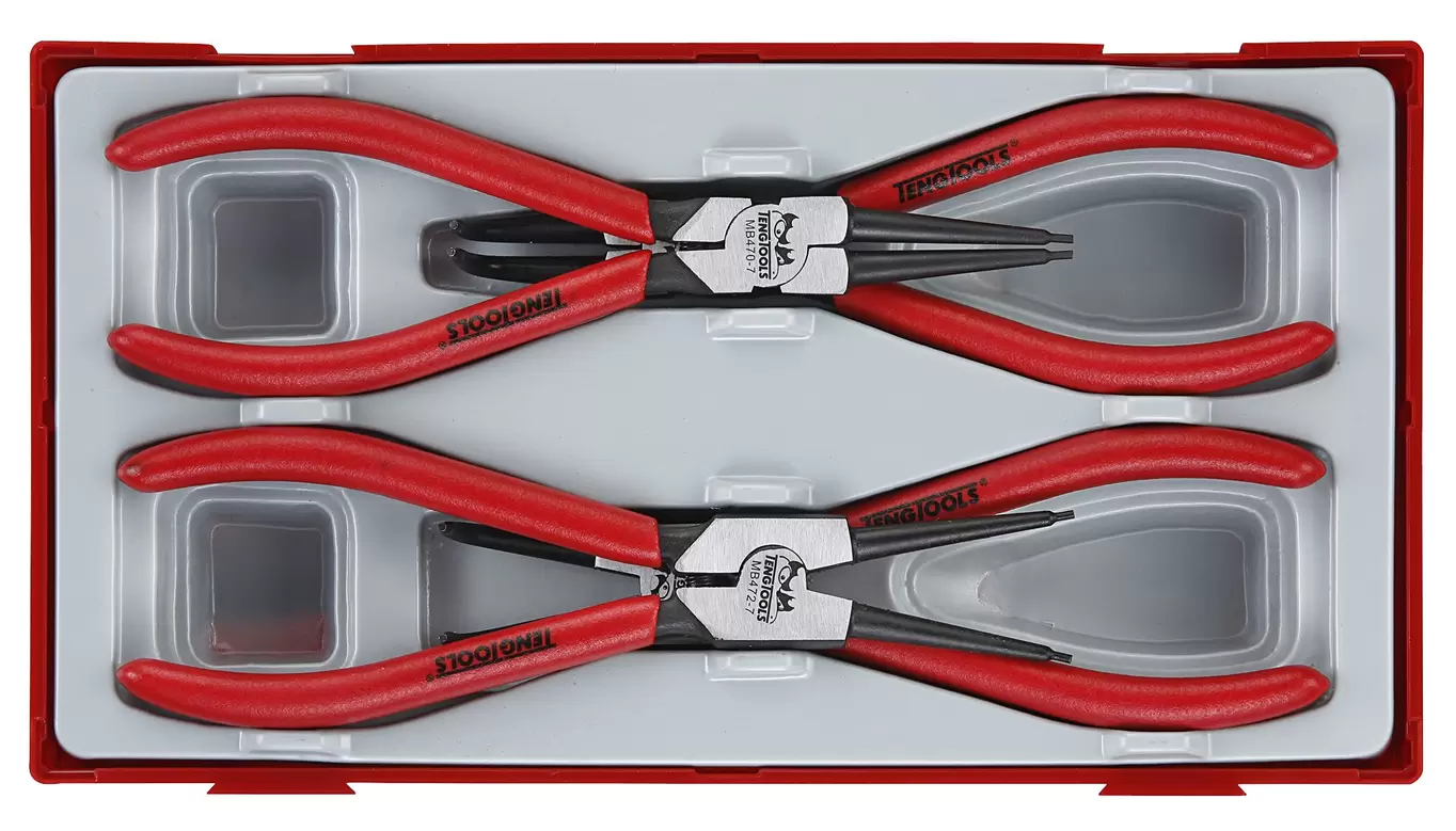 Tilbud: Seegerringtangsett TT474-7 Teng Tools kr 1509 på Tools