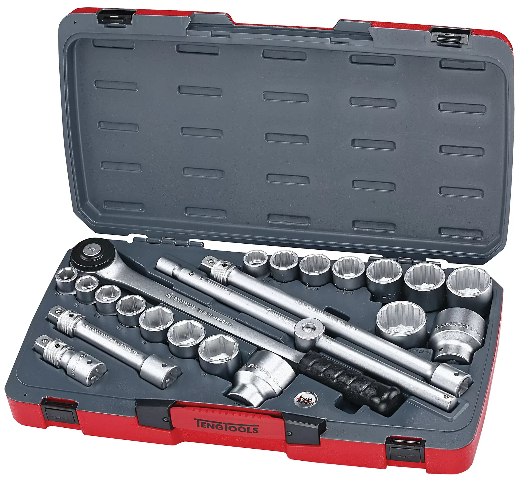 Tilbud: Pipenøkkelsett 3/4" 22 deler Teng Tools kr 7066 på Tools