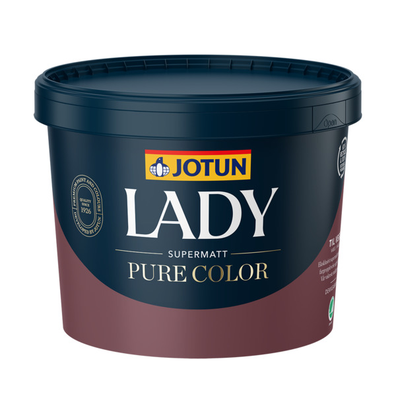Tilbud: Maling Lady Pure Color 3L - Jotun kr 479 på Byggmakker