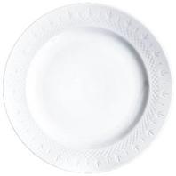 Tilbud: Crispy Porcelain middagstallerken 27 cm hvit kr 254 på Tilbords