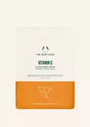 Tilbud: Vitamin C Sheet Mask - Ansiktsmaske kr 55,3 på The Body Shop