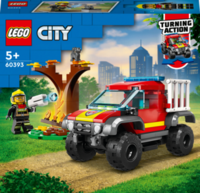 Tilbud: LEGO City brannvesenets firehjulstrekker 60393, fra 5 år kr 84,9 på Clas Ohlson