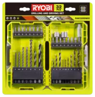 Tilbud: Ryobi bor- og bitssett 32 deler RAK32DDMIX kr 169,9 på Clas Ohlson