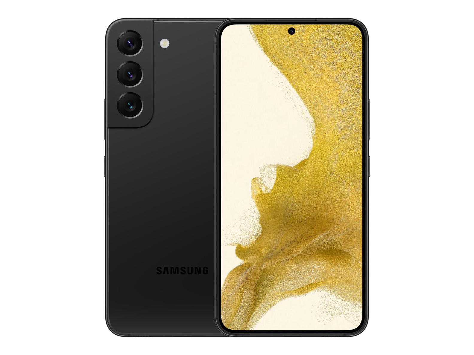 Tilbud: Samsung Galaxy S22 5G 128GB, svart kr 7592 på Telenor