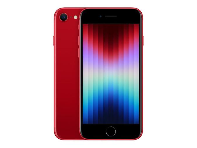 Tilbud: Apple iPhone SE 5G 64GB, rød kr 5032 på Telenor