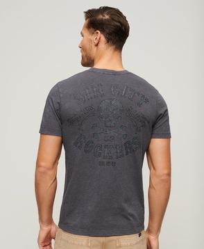 Tilbud: Retro Rocker-T-skjorte med grafikk kr 499 på Superdry
