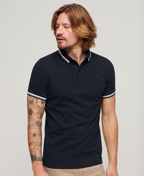Tilbud: Sportswear-poloskjorte med kragestriper kr 699 på Superdry
