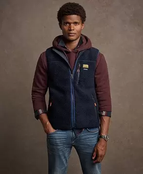 Tilbud: Outdoor-fleecevest kr 999 på Superdry