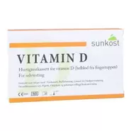 Tilbud: Sunkost Vitamin D Hurtigtest kr 140 på Sunkost