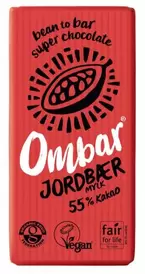 Tilbud: Ombar Jordbær Mylk kr 34 på Sunkost