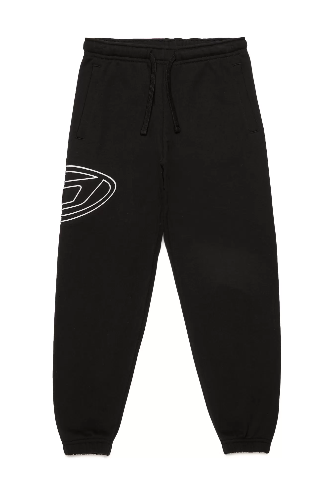 Tilbud: Sweatpants with embossed Oval D logo kr 1526 på Diesel