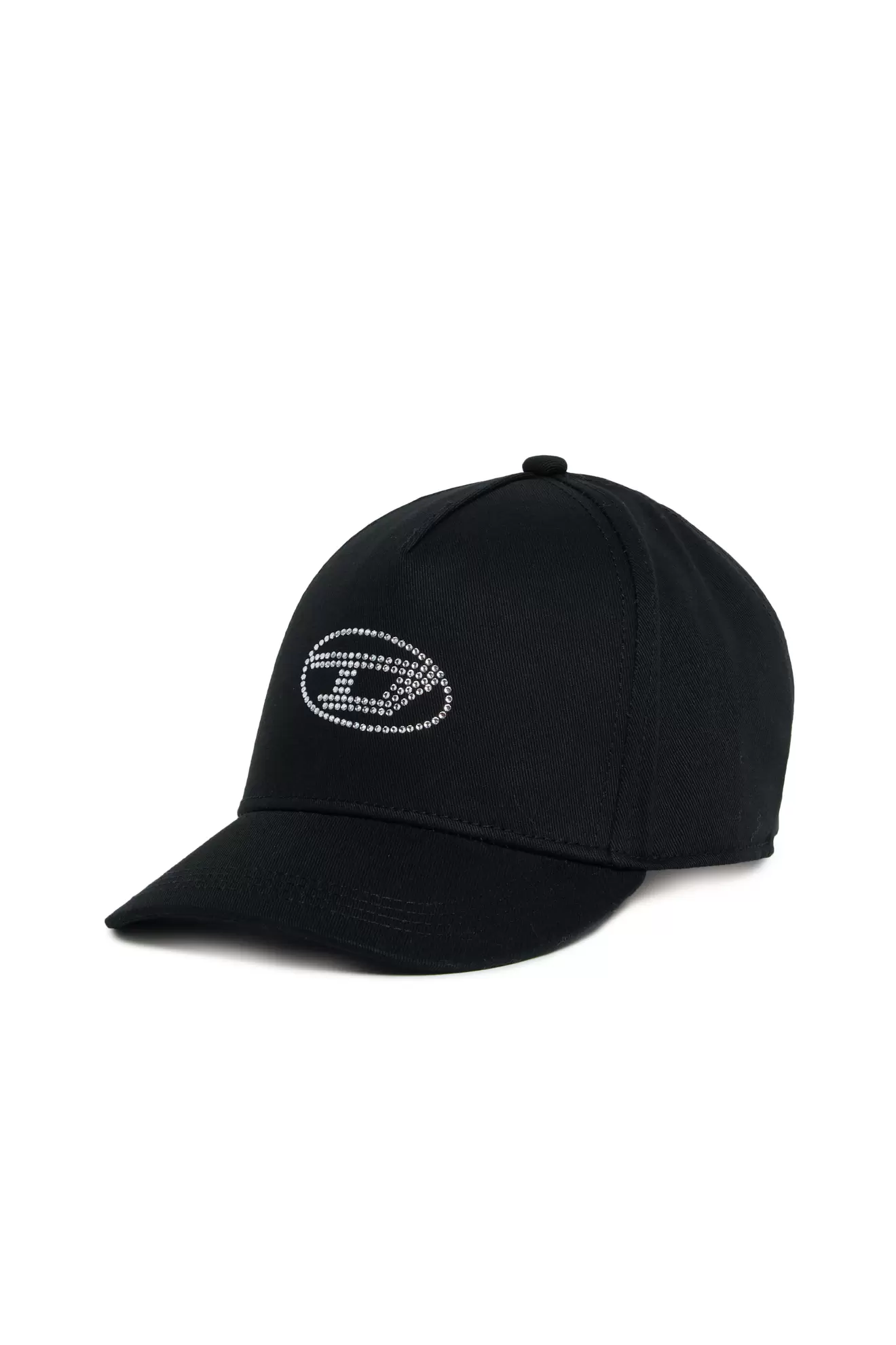 Tilbud: Baseball cap with crystal Oval D logo kr 763 på Diesel