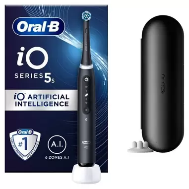 Tilbud: Oral-B iO 5s Matte Black kr 1388 på ELON