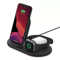 Tilbud: Belkin BOOST↑CHARGE™ 3-i-1 Trådløs lader - Svart kr 999 på Eplehuset