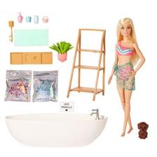 Tilbud: Barbie Konfetti Badekar Lekesett m/ dukke og tilbehør kr 299 på Extra Leker