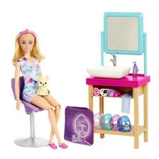 Tilbud: Barbie Karriere lekesett - Self-Care Spa med dukke kr 299 på Extra Leker