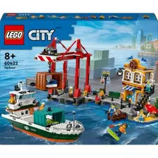 Tilbud: LEGO City - Havneområde med lasteskip 60422 kr 799 på Extra Leker