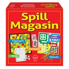 Tilbud: Spillmagasin 5-i-1 Klassiske Spill kr 199 på Extra Leker