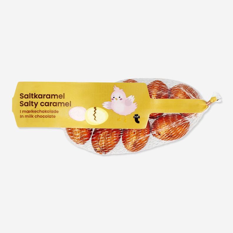 Tilbud: Salty caramel eggs. Milk chocolate kr 15 på Flying Tiger Copenhagen