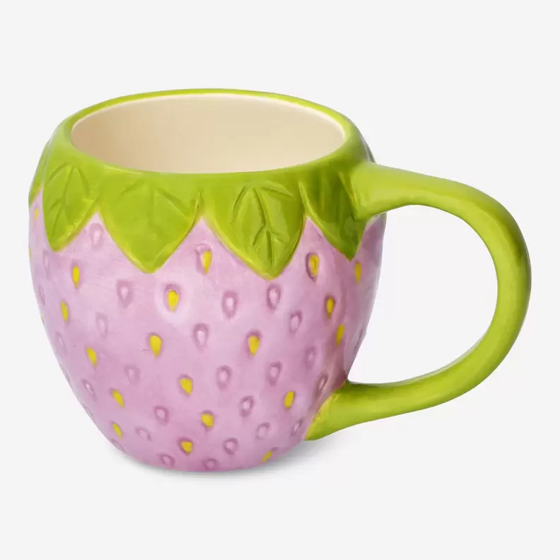 Tilbud: Pink strawberry mug - 400 ml kr 80 på Flying Tiger Copenhagen