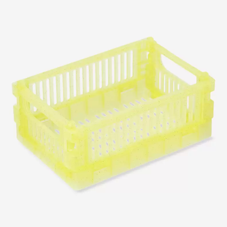 Tilbud: Yellow collapsible storage box - Small kr 25 på Flying Tiger Copenhagen