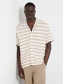 Tilbud: All over stripes shirt kr 900 på Guess