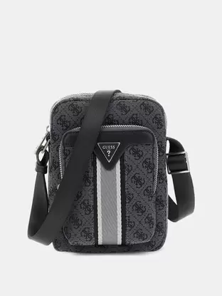 Tilbud: MILANO CROSSBODY WITH FRONT PO kr 900 på Guess