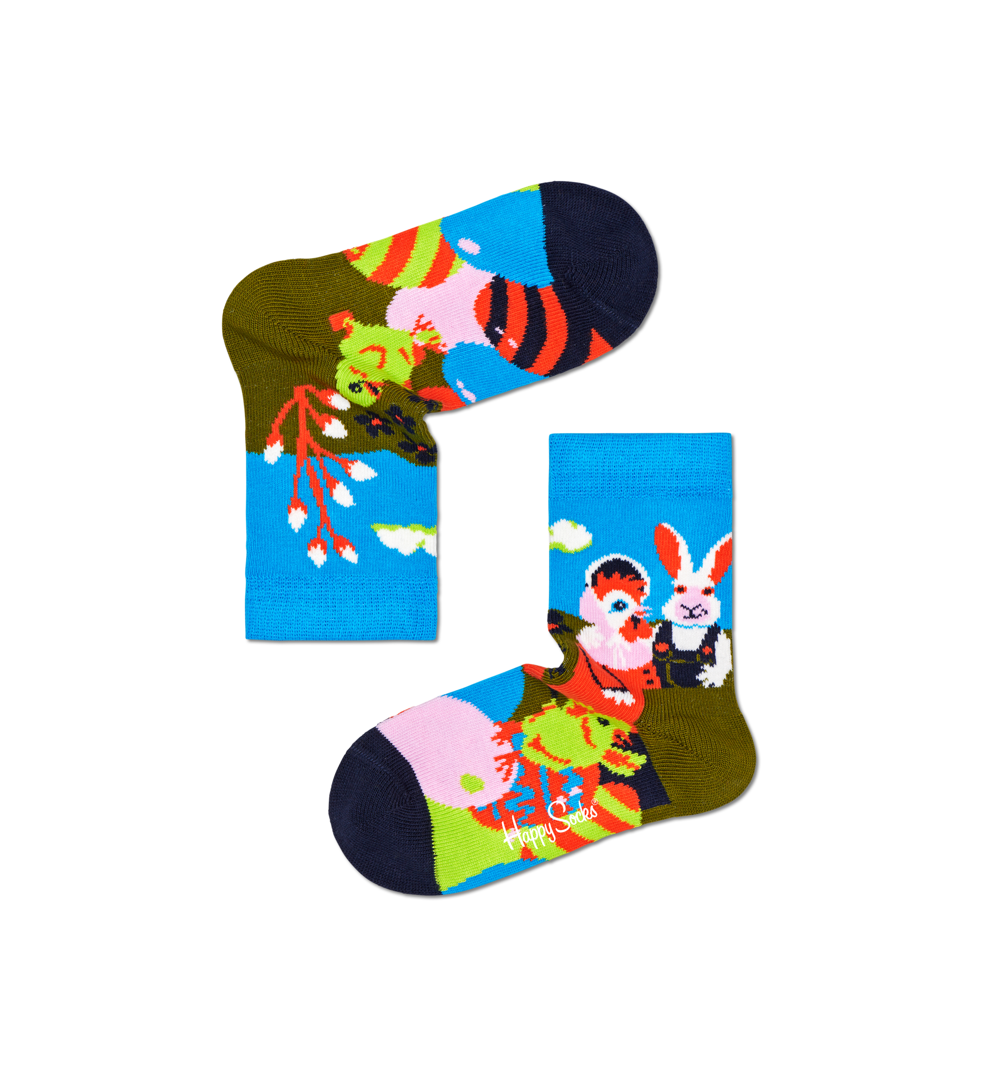 Tilbud: Kids Easter Family Sock kr 5,6 på Happy Socks