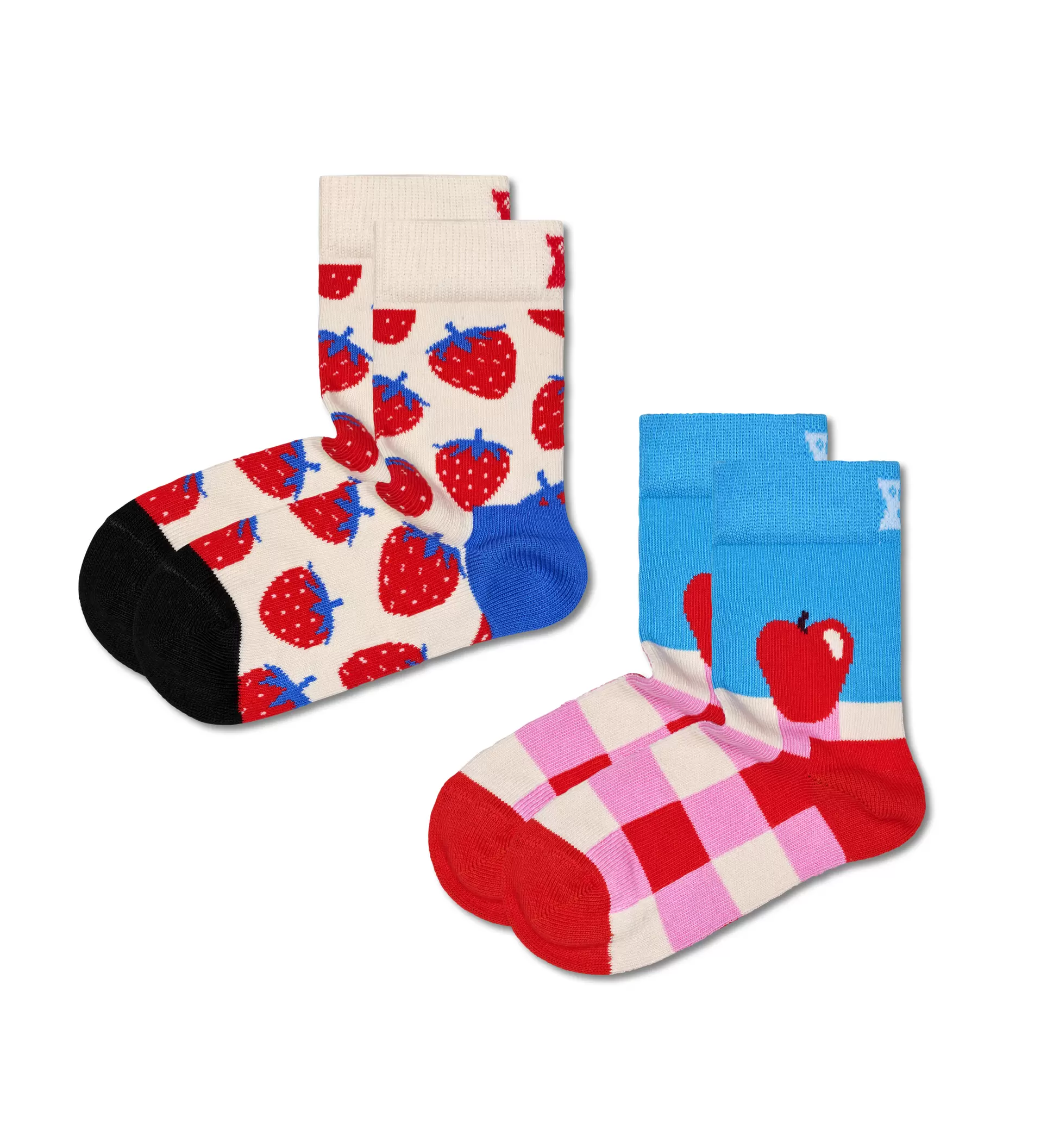 Tilbud: Kids 2-Pack Fruit Socks kr 8,4 på Happy Socks