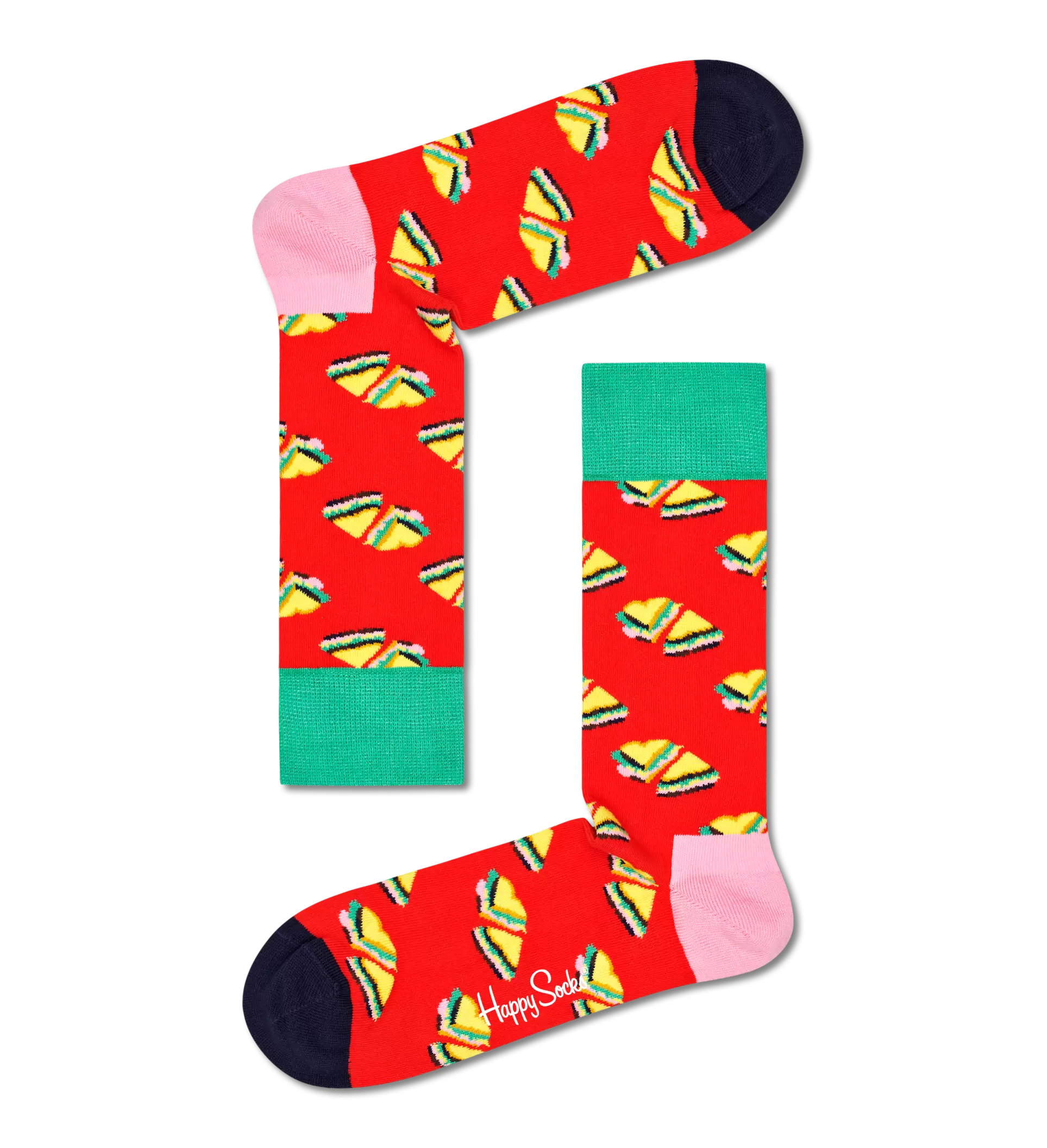 Tilbud: Love Sandwich Sock kr 6 på Happy Socks