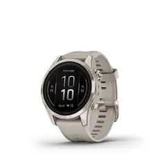 Tilbud: Garmin · epix Pro (Gen 2) Sapphire Edition 42 mm, Soft Gold, premium smartklokke kr 12099 på Intersport