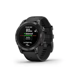 Tilbud: Garmin · epix Pro (Gen 2) Sapphire Edition 47 mm, Carbon Gray, premium smartklokke kr 11499 på Intersport