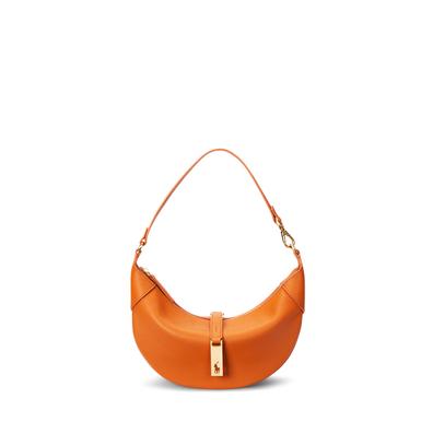 Tilbud: Polo ID Leather Mini Shoulder Bag kr 5999 på Ralph Lauren
