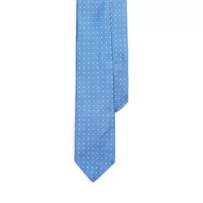 Tilbud: Polka-Dot Silk Narrow Tie kr 1599 på Ralph Lauren