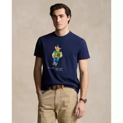 Tilbud: Classic Fit Polo Bear Jersey T-Shirt kr 1399 på Ralph Lauren