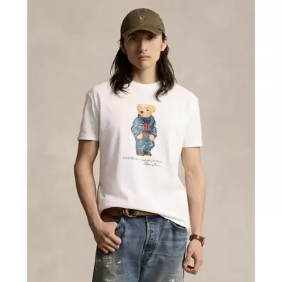 Tilbud: Classic Fit Polo Bear Jersey T-Shirt kr 1399 på Ralph Lauren