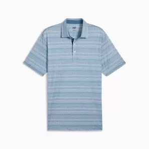 Tilbud: Fair Isle Micro Print Golf Polo Men kr 500 på Puma