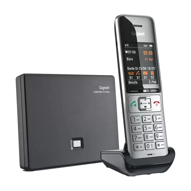 Tilbud: COMFORT 500 Ip Flex-Hjemmetelefon, grå kr 999 på POWER