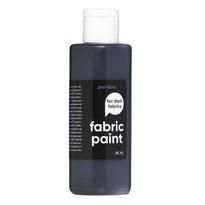 Tilbud: Fabric Paint 85 ml – svart dekkende tekstilfarge for mørke tekstiler kr 89,9 på Panduro