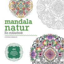 Tilbud: Mandala natur – en malebok med 44 fine mandalaer å fargelegge kr 109,9 på Panduro