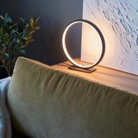 Tilbud: Circle Uno LED bordlampe Sort kr 299 på Lampehuset