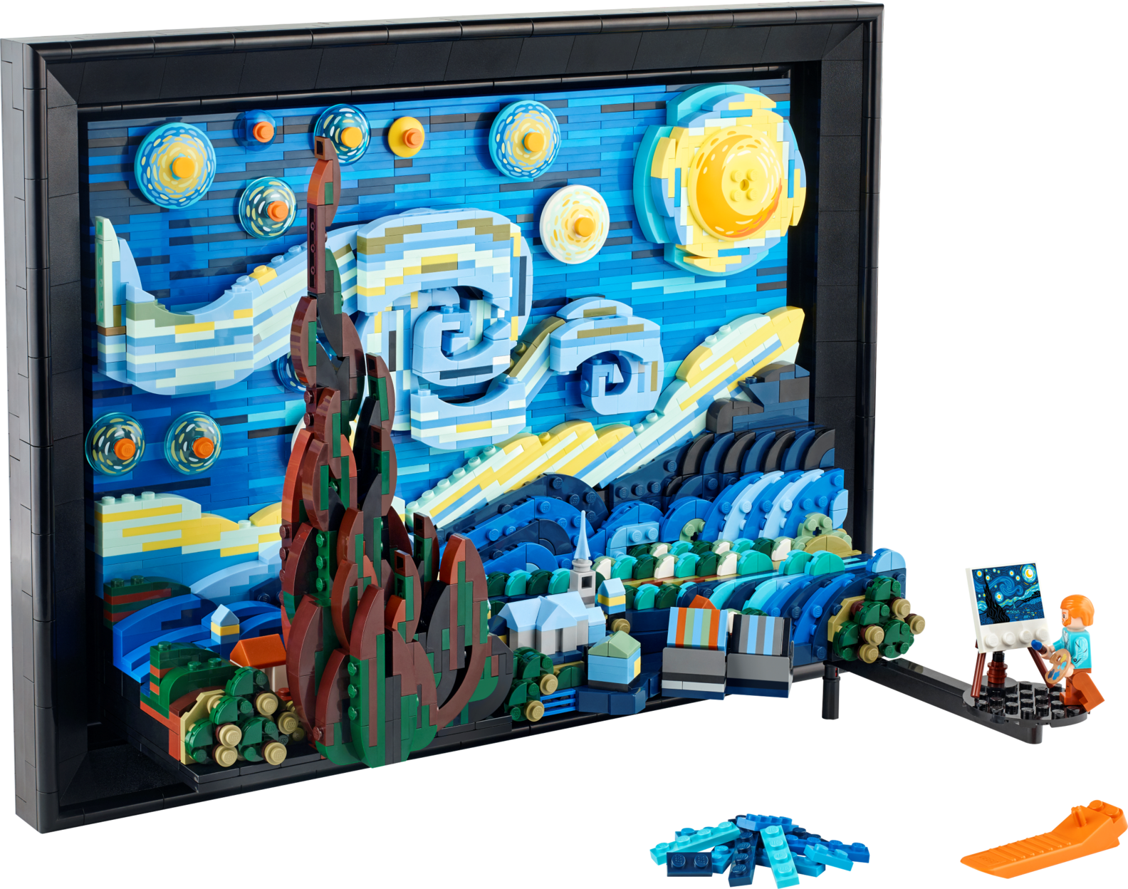 Tilbud: Vincent van Gogh – Stjernenatt kr 2099,9 på Lego