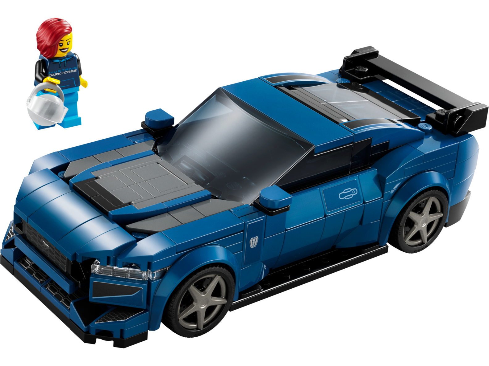 Tilbud: Ford Mustang Dark Horse-sportsbil kr 369,9 på Lego